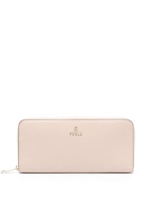 Furla portefeuille en cuir à logo - Rose