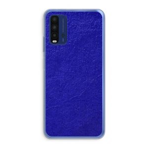 Majorelle Blue: Xiaomi Redmi 9T Transparant Hoesje