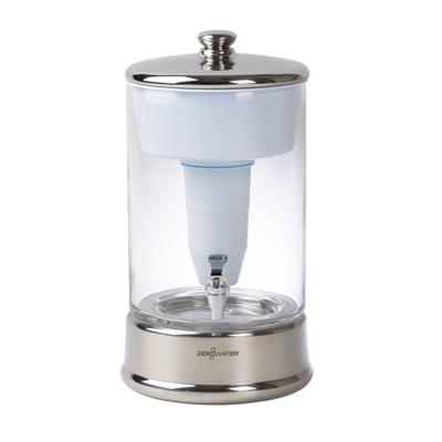 2e kans 9 liter glas met TDS meter