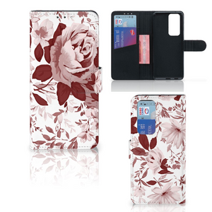 Hoesje OPPO Find X3 Neo 5G Watercolor Flowers