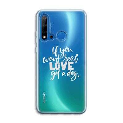 Partner in crime: Huawei P20 Lite (2019) Transparant Hoesje