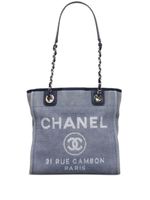 CHANEL Pre-Owned petit sac cabas Deauville (2012) - Bleu