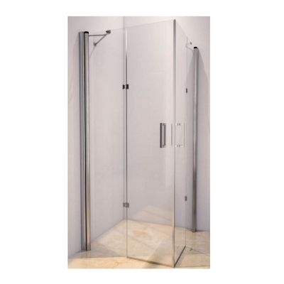 Douchecabine Sanilux Hoek vierkant met hoekinstap 90x90cm 8mm