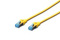 Digitus DK-1532-010/Y RJ45 Netwerkkabel, patchkabel CAT 5e SF/UTP 1.00 m Geel Verdraaide paren 1 stuk(s) - thumbnail