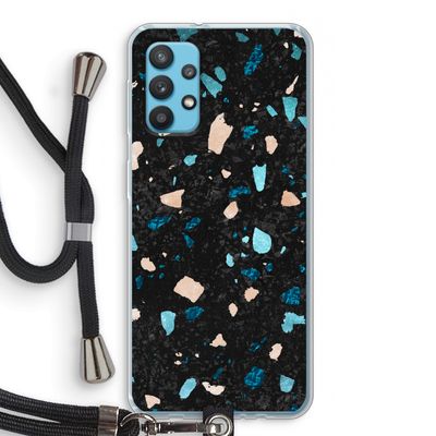 Terrazzo N°11: Samsung Galaxy A32 4G Transparant Hoesje met koord