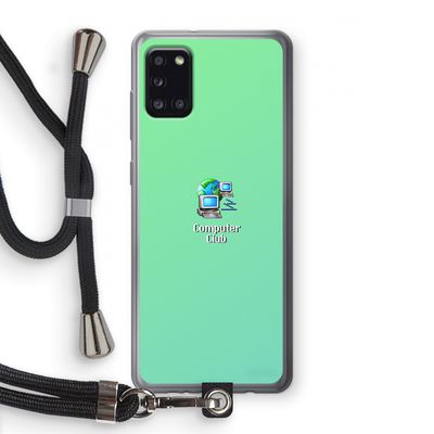 Win98: Samsung Galaxy A31 Transparant Hoesje met koord