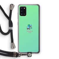 Win98: Samsung Galaxy A31 Transparant Hoesje met koord Win98: Samsung Galaxy A31 Transparant Hoesje met koord