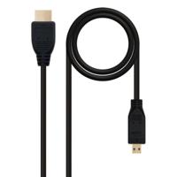Kabel Micro HDMI NANOCABLE 10.15.3502 1,8 m Zwart