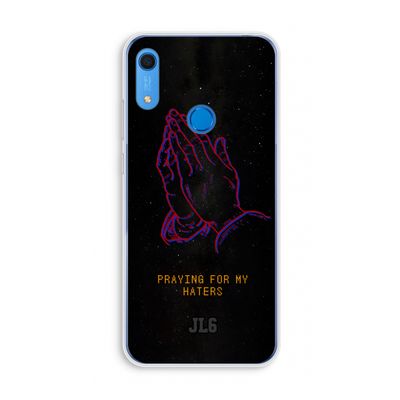 Praying For My Haters: Huawei Y6s Transparant Hoesje