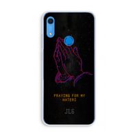 Praying For My Haters: Huawei Y6s Transparant Hoesje