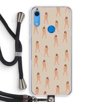 You're so golden: Huawei Y6s Transparant Hoesje met koord