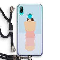 Mirror: Huawei P Smart (2019) Transparant Hoesje met koord
