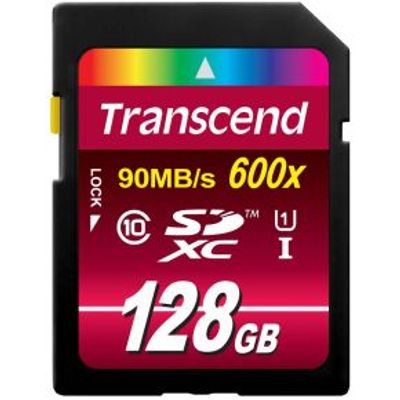 Transcend SDXC 128GB Class10 UHS-I 600x Ultimate