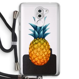 Grote ananas: Honor 6X Transparant Hoesje met koord