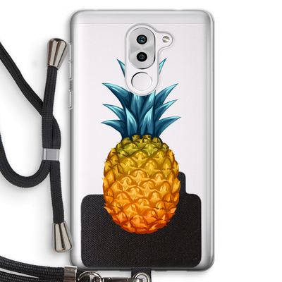 Grote ananas: Honor 6X Transparant Hoesje met koord
