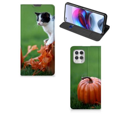 Motorola Moto G100 | Hoesje maken | Kitten