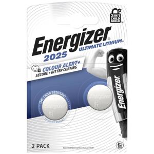 Energizer Knoopcel CR2025 3 V 2 stuk(s) 155 mAh Lithium E304205900