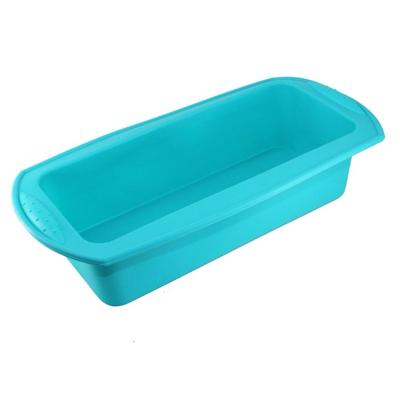 Rechthoekige siliconen mal chocolade taart decoratie accessoires bakken tools (hemelsblauw)