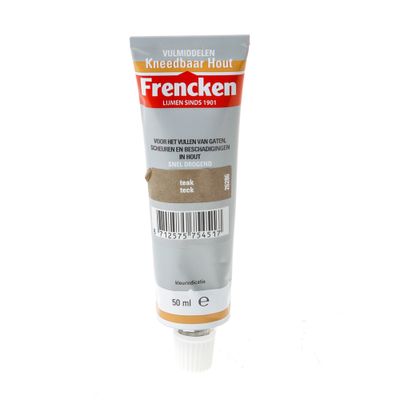 Kneedbaar hout teak tube 50ml