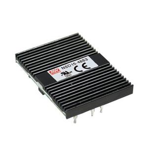 Mean Well NSD15-48S12 DC/DC-converter 15 W Aantal uitgangen: 1 x Inhoud 1 stuk(s)