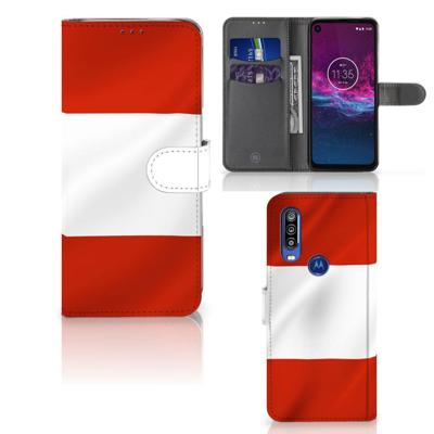 Motorola One Action | Bookstyle Case | Oostenrijk