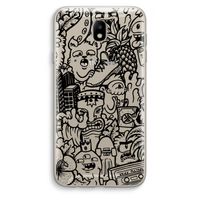Vexx Black Mixtape: Samsung Galaxy J7 (2017) Transparant Hoesje Vexx Black Mixtape: Samsung Galaxy J7 (2017) Transparant Hoesje