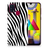 Samsung Galaxy M31 | TPU Hoesje | Zebra