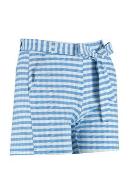 Romee check short - off white/shirt blue - 07173