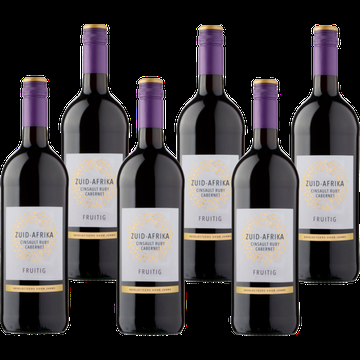 Jumbo Huiswijn Cinsault Ruby Cabernet 6 x 1 L