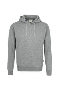 Hakro 560 Hooded sweatshirt organic cotton GOTS - Mottled Grey - M