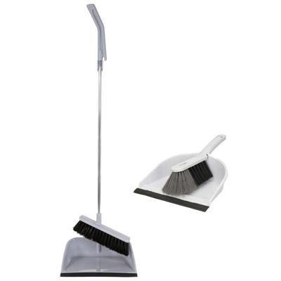 Stoffer en blik combie-set van 2 soorten - Lange/korte steel - Kunststof Stoffer en blik combie-set van 2 soorten - Lange/korte steel - Kunststof