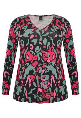 Yoek Shirt relax EVRY | Zwart | Maat 58/60