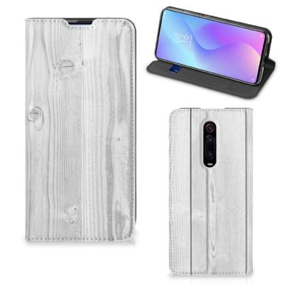 Xiaomi Mi 9T Pro Book | Wallet Case | White Wood