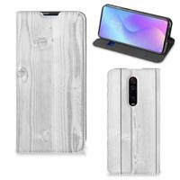Xiaomi Mi 9T Pro Book | Wallet Case | White Wood