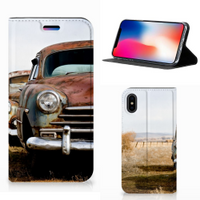 Apple iPhone X | Xs Stand Case Vintage Auto