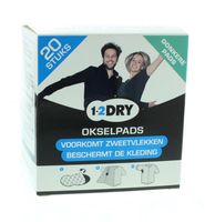 1-2DRY Okselpads medium dark (20 st)