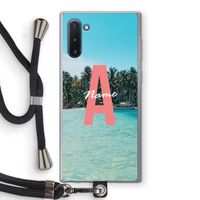 Pacific Dream: Samsung Galaxy Note 10 Transparant Hoesje met koord Pacific Dream: Samsung Galaxy Note 10 Transparant Hoesje met koord