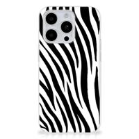 iPhone 15 Pro Max | TPU Hoesje | Zebra