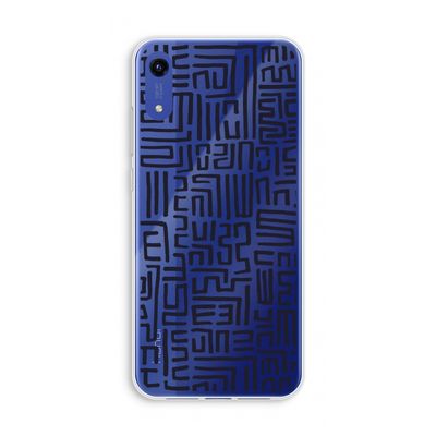Moroccan Print: Honor Play 8A Transparant Hoesje