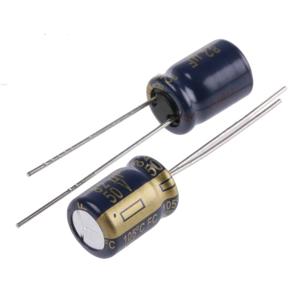 Panasonic EEUFC1H820 Elektrolytische condensator Radiaal bedraad 3.5 mm 82 µF 50 V 20 % (Ø x h) 8 mm x 11.5 mm 1 stuk(s)