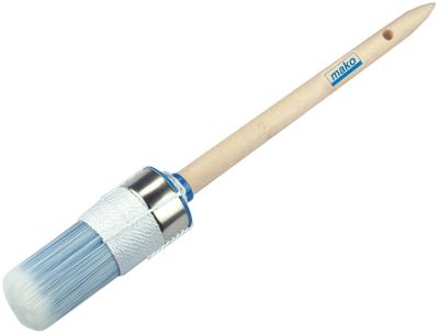 Mako Hecht ronde kwast, industrie, goede kwaliteit, lichte mantel. ring brush paints, gr.8 , all-in-one bristle
