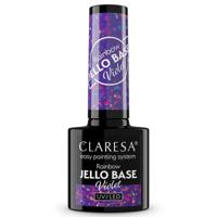 Claresa rainbow jello base coat violet 5ml