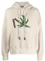 Palm Angels hoodie Broken Palm - Tons neutres