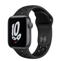 Apple Watch SE Nike Alu 40mm Spacegrey (Antraciet/zwart) iOS - thumbnail