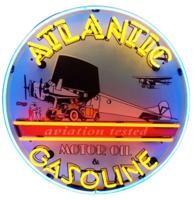 Atlantic Gasoline Neon Verlichting 60 cm - Blauw, Rood, Geel