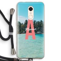 Pacific Dream: Xiaomi Redmi 5 Transparant Hoesje met koord