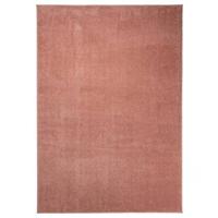 Tapeso Laagpolig vloerkleed Fine - roze - 100x200 cm