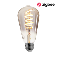 EcoDim Zigbee led lamp E27 edison 2000K-4000K (ST64)