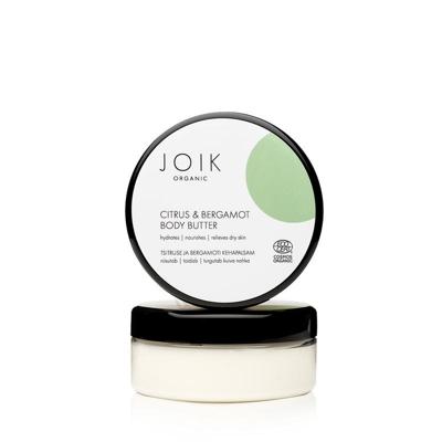 Joik Organics Citrus & bergamot body butter organic vegan 150 Milliliter