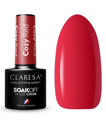 Claresa uv/led gellak 5ml cozy red warm feelings
